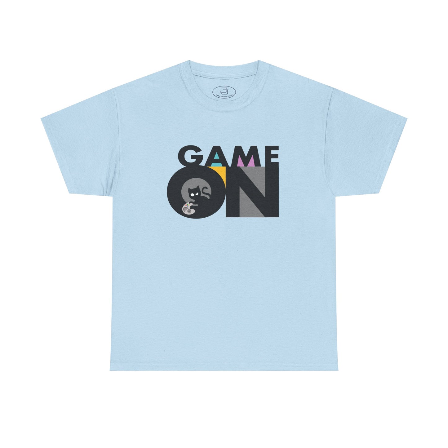 Game On - Unisex Heavy Cotton Tee, Gamer Shirt