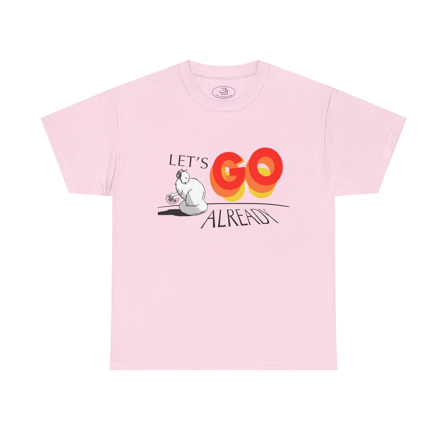 Let's Go Already - Unisex Heavy Cotton Tee, Casual T-Shirt, Pet Lovers, Gamers