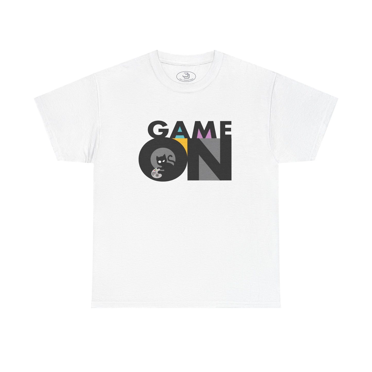 Game On - Unisex Heavy Cotton Tee, Gamer Shirt
