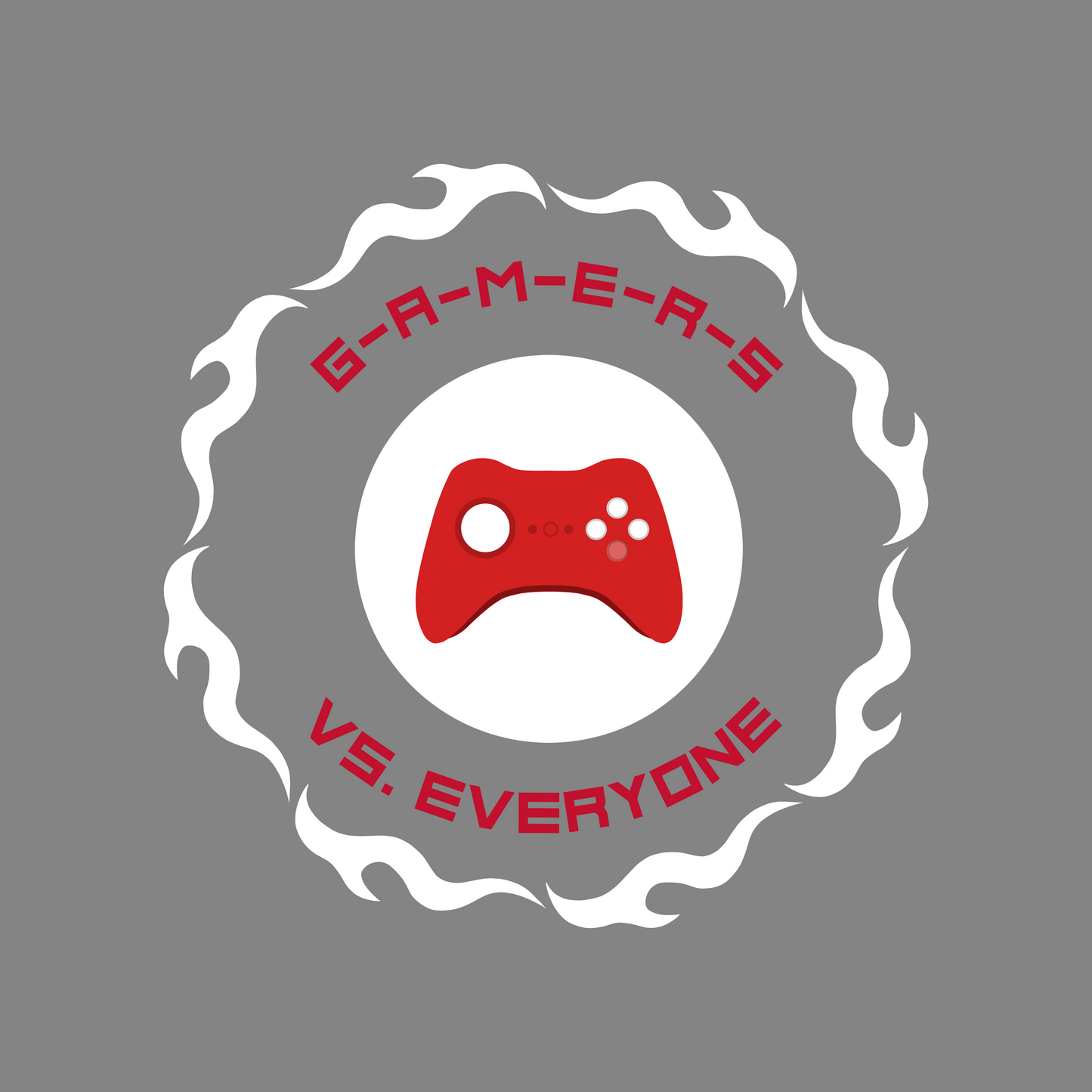 Gamer's Vs. Everyone - Gamer's Unite Tee, Fun Gaming Shirt, Unisex Cotton Tee
