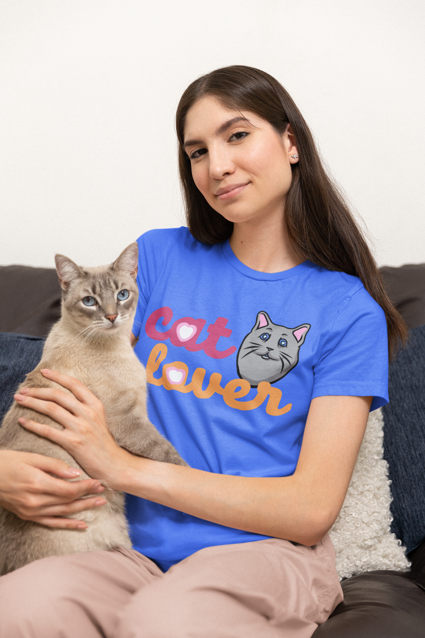 Cat Lover - Unisex Heavy Cotton Tee | Perfect Gift for Cat Owners, Pet Lovers