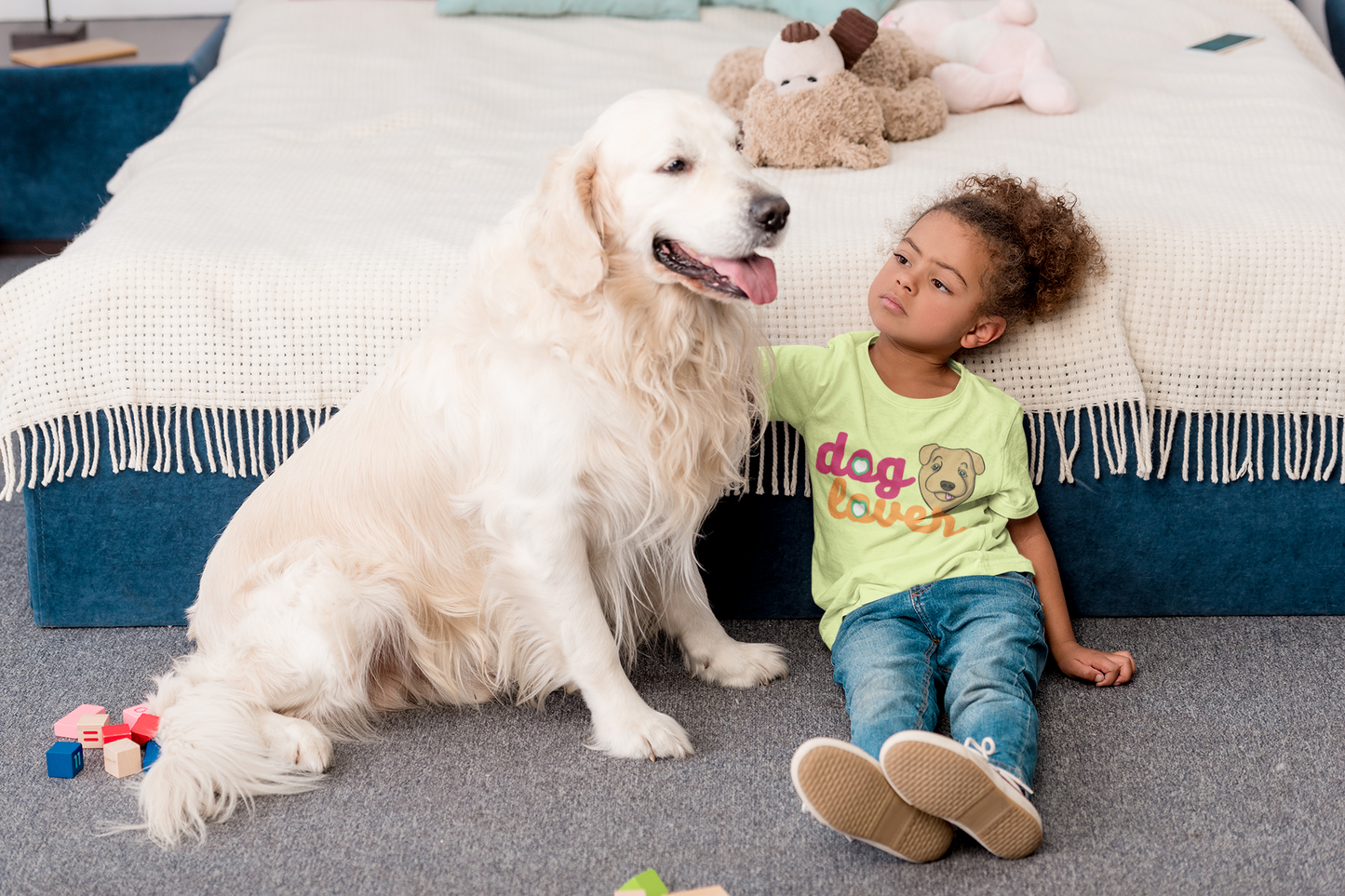 Dog Lover - Unisex Heavy Cotton Tee | Animal Lover Gift, Pet Parent Shirt