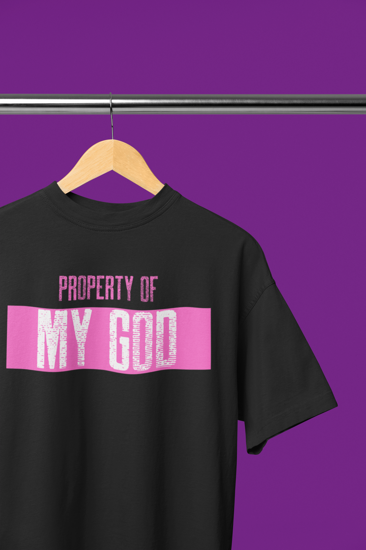 Property of My God - Unisex Heavy Cotton Tee, Faith Apparel
