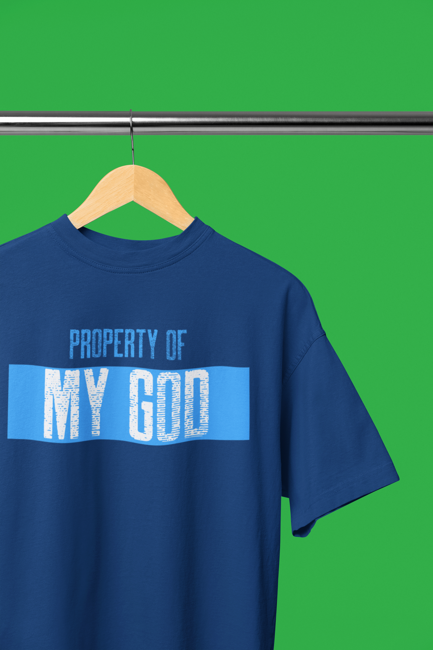 Property of My God - Unisex Heavy Cotton Tee, Faith Apparel
