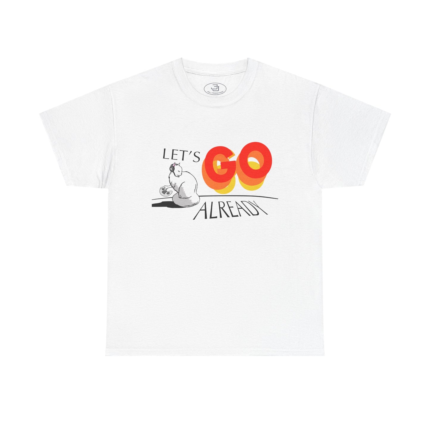 Let's Go Already - Unisex Heavy Cotton Tee, Casual T-Shirt, Pet Lovers, Gamers