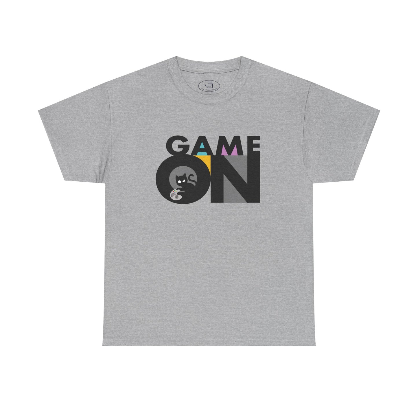 Game On - Unisex Heavy Cotton Tee, Gamer Shirt