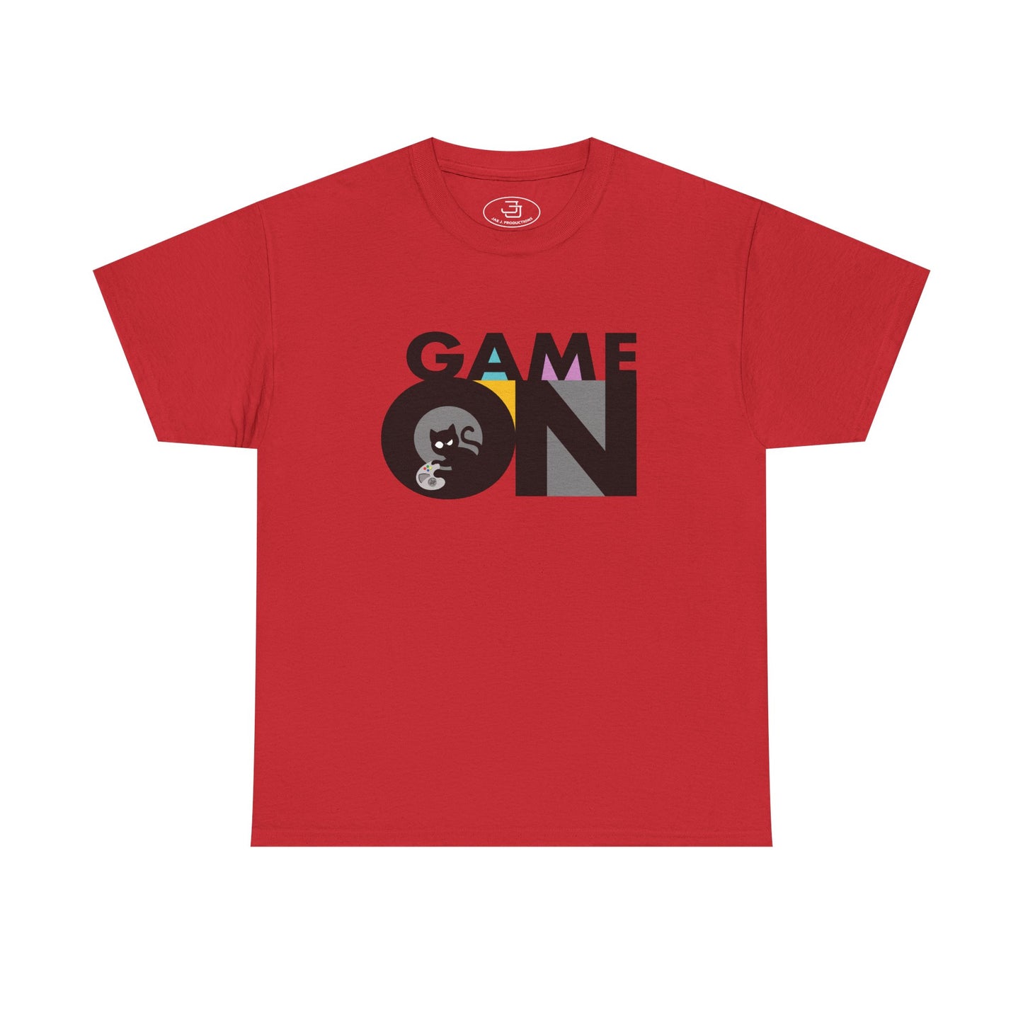 Game On - Unisex Heavy Cotton Tee, Gamer Shirt