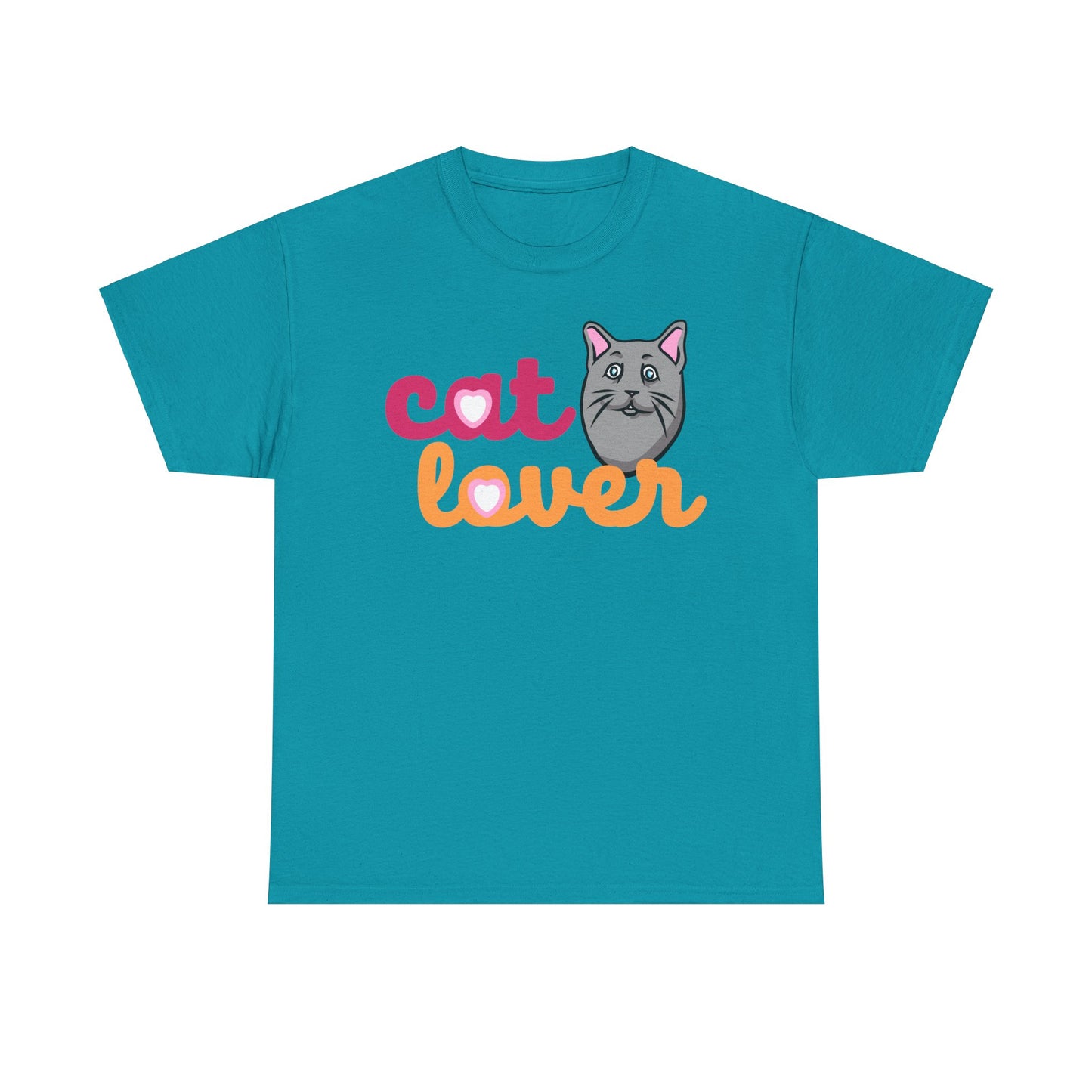 Cat Lover _ Unisex Heavy Cotton Tee