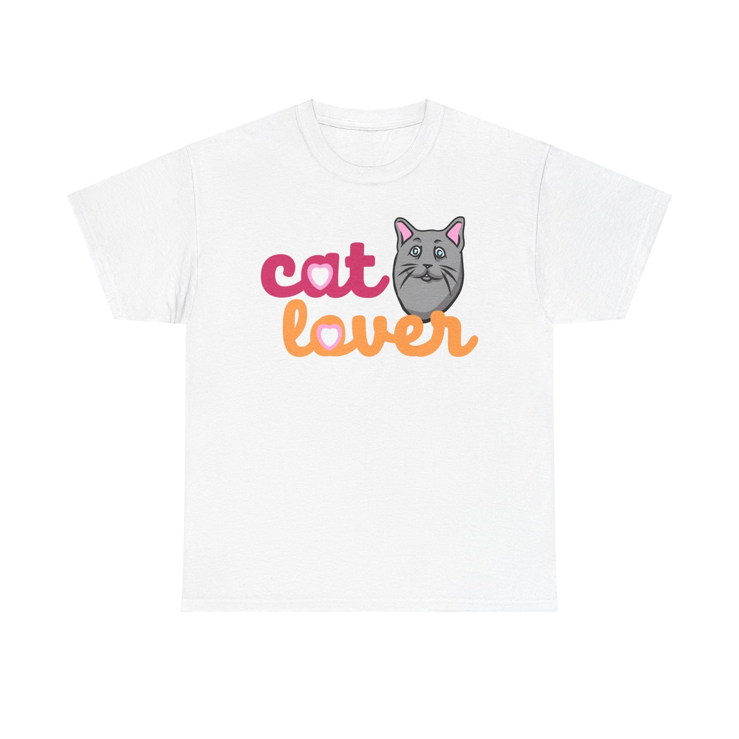 Cat Lover _ Unisex Heavy Cotton Tee