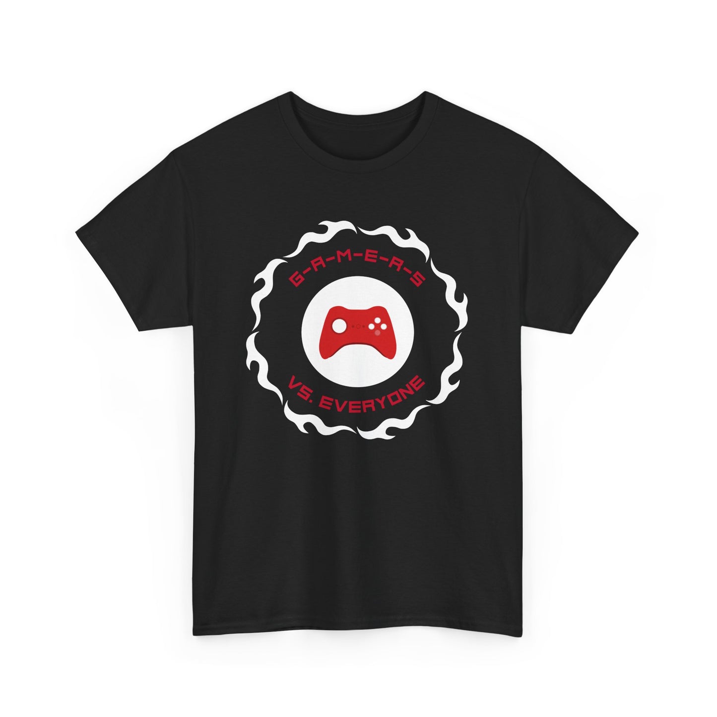 Gamers vs Everyone _ Unisex Heavy Cotton Tee