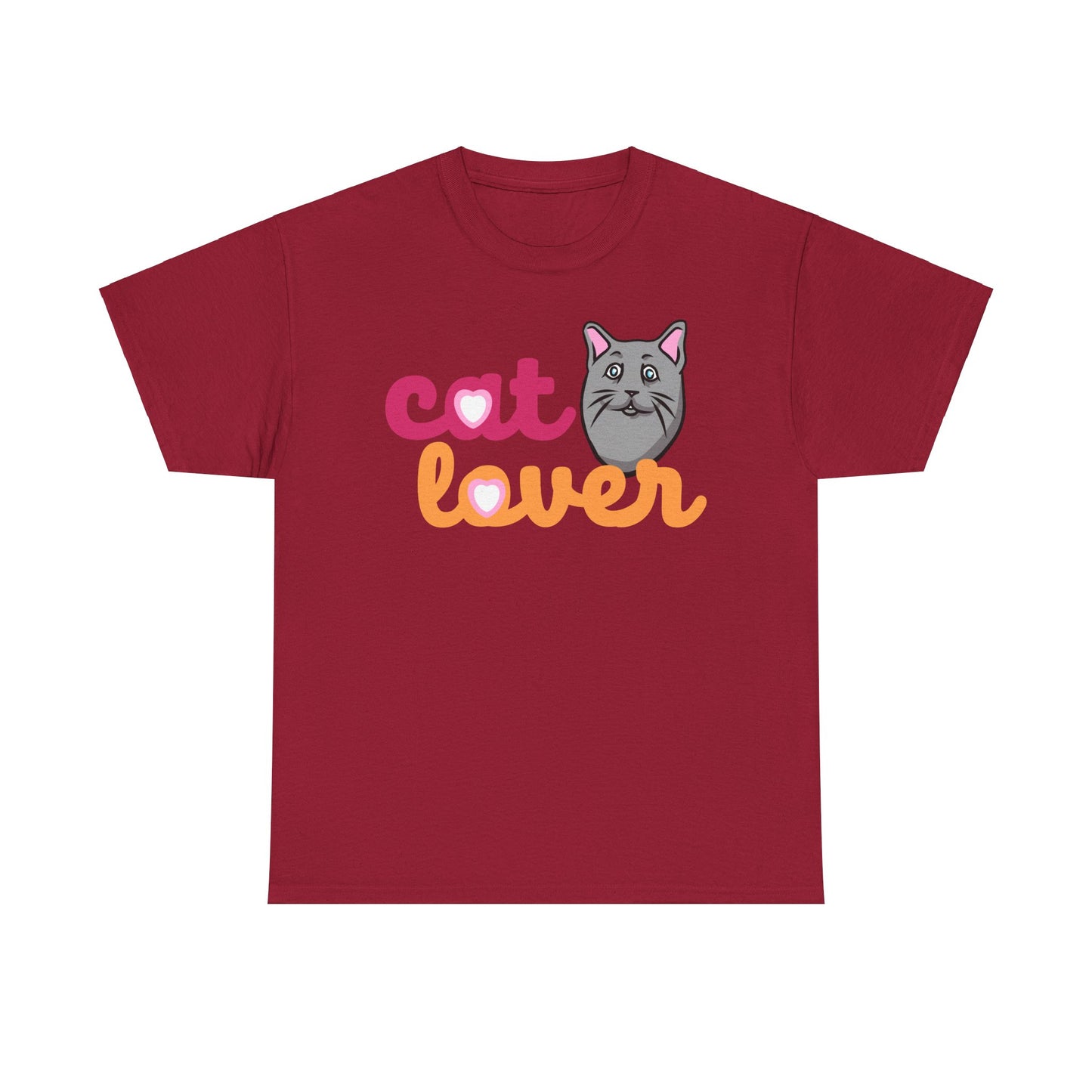 Cat Lover _ Unisex Heavy Cotton Tee