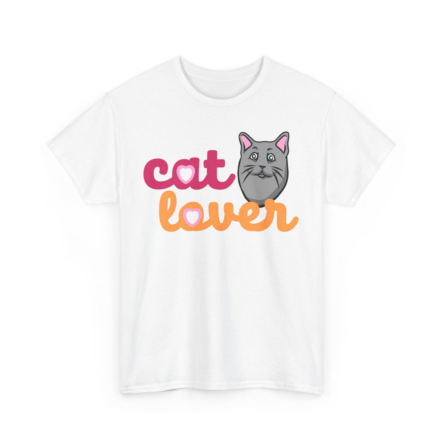 Cat Lover _ Unisex Heavy Cotton Tee