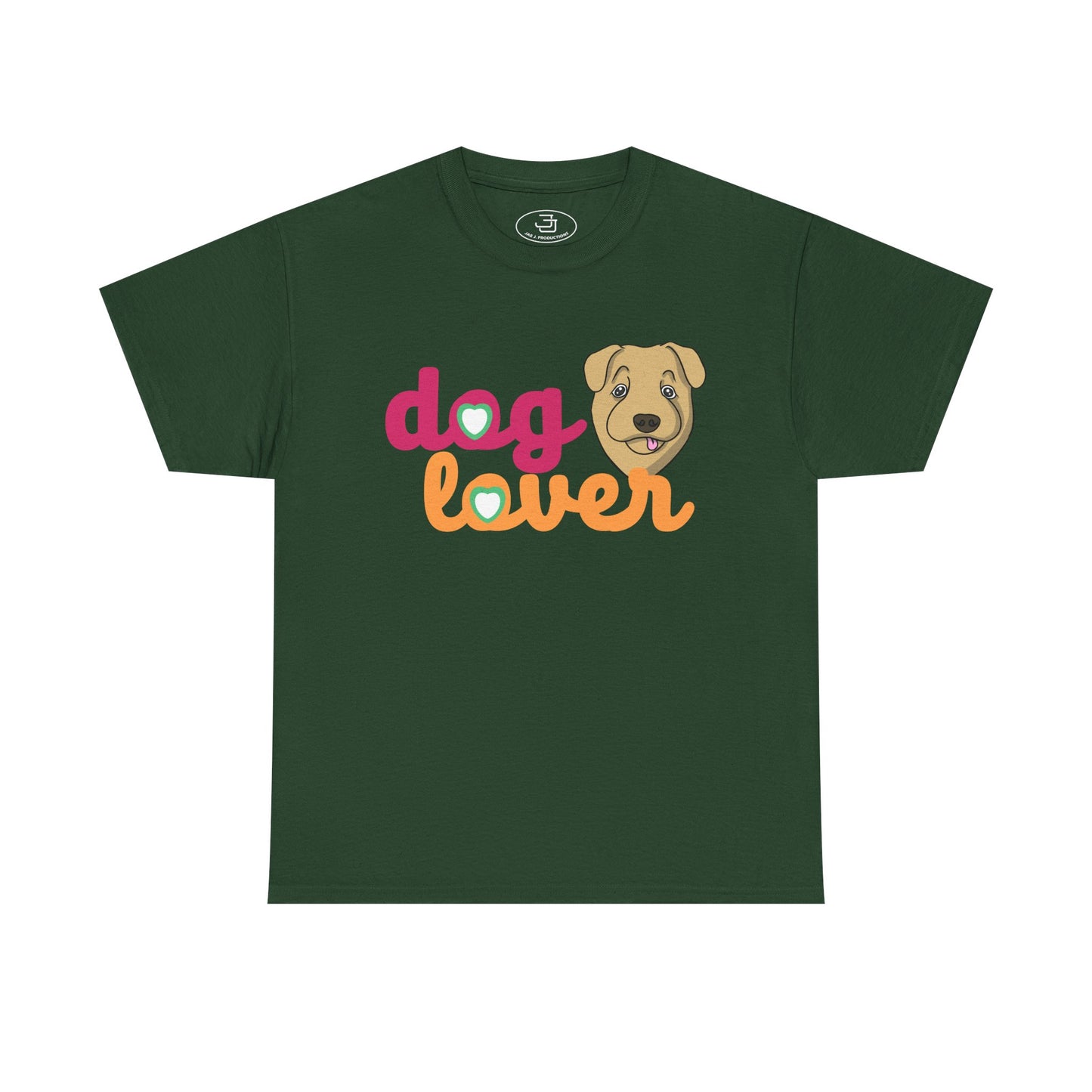 Dog Lover - Unisex Heavy Cotton Tee | Animal Lover Gift, Pet Parent Shirt