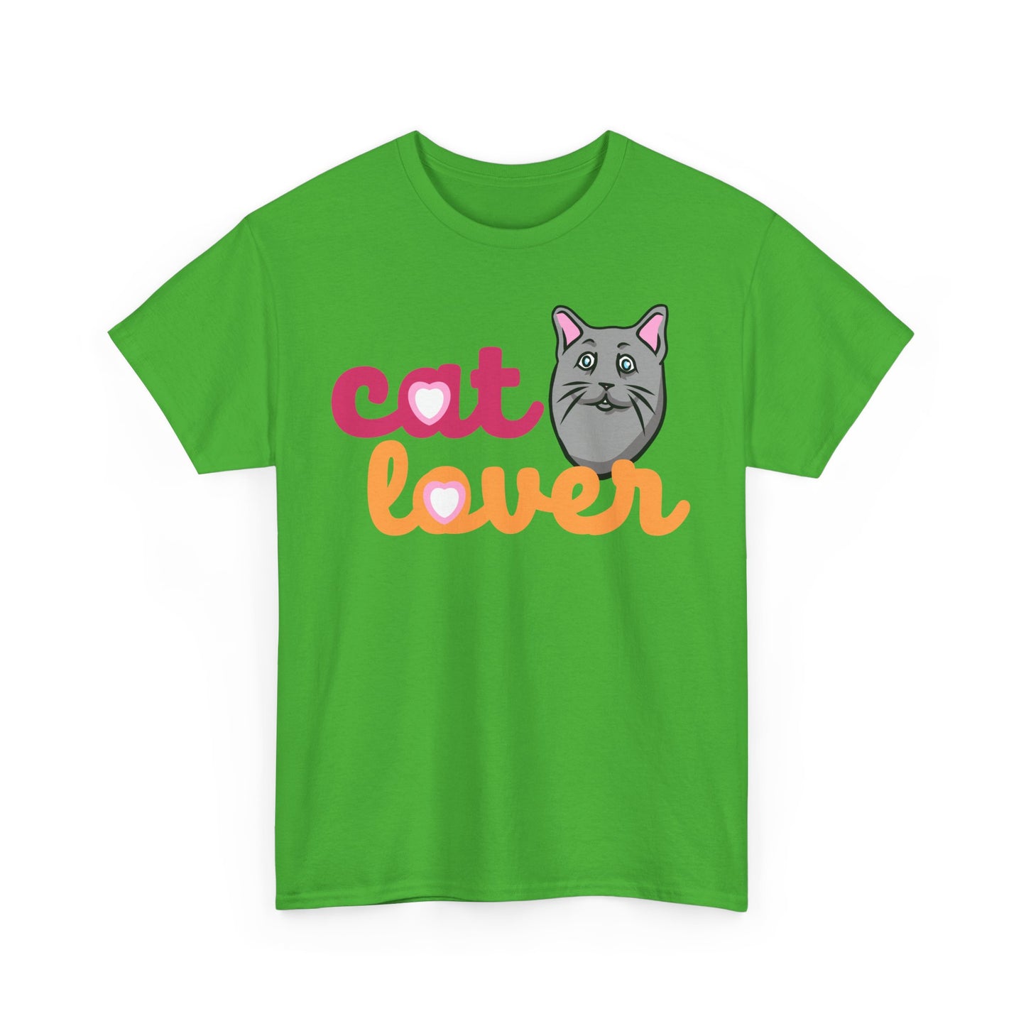 Cat Lover _ Unisex Heavy Cotton Tee