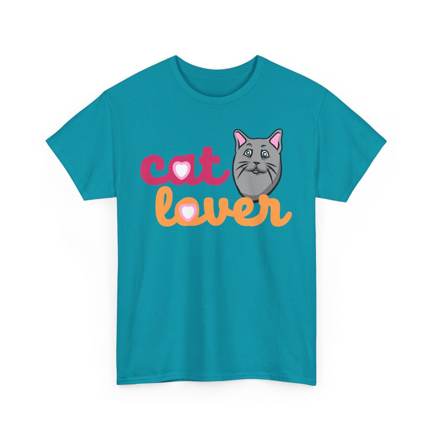 Cat Lover _ Unisex Heavy Cotton Tee