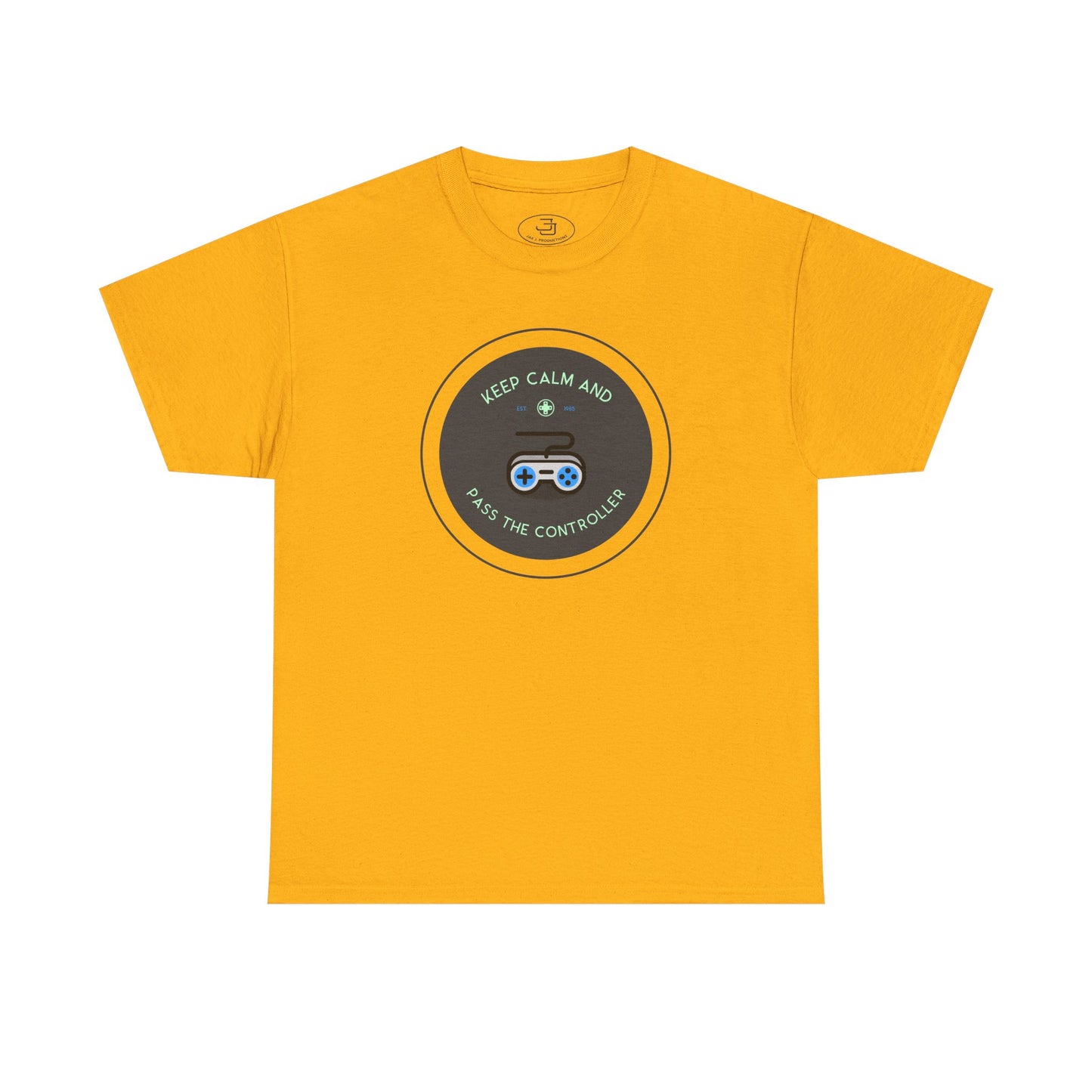 Keep Calm and Pass the Controller - Unisex Gaming Tee: Gift for Gamers, Video Game Apparel, Fun Graphic T-Shirt