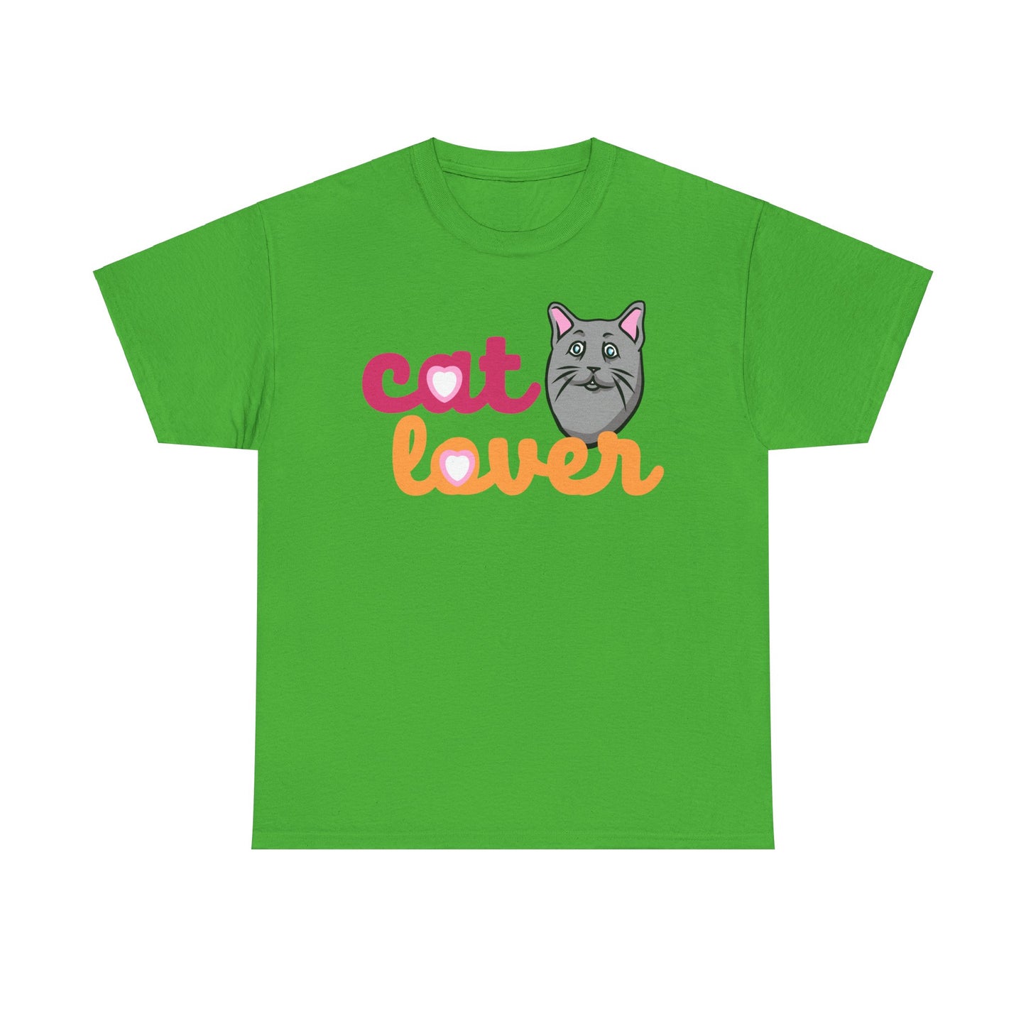 Cat Lover _ Unisex Heavy Cotton Tee