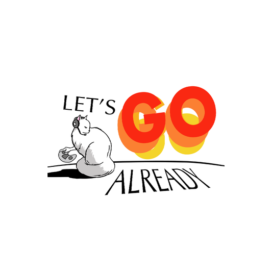 Let's Go Already - Unisex Heavy Cotton Tee, Casual T-Shirt, Pet Lovers, Gamers
