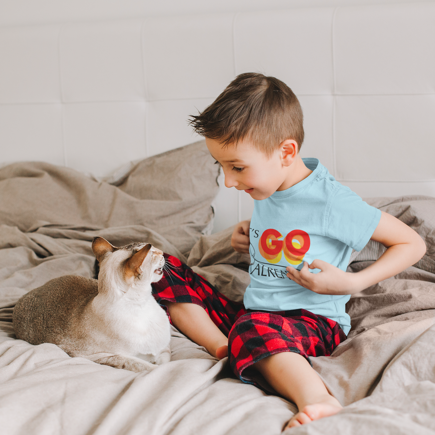 Let's Go Already - Unisex Heavy Cotton Tee, Casual T-Shirt, Pet Lovers, Gamers