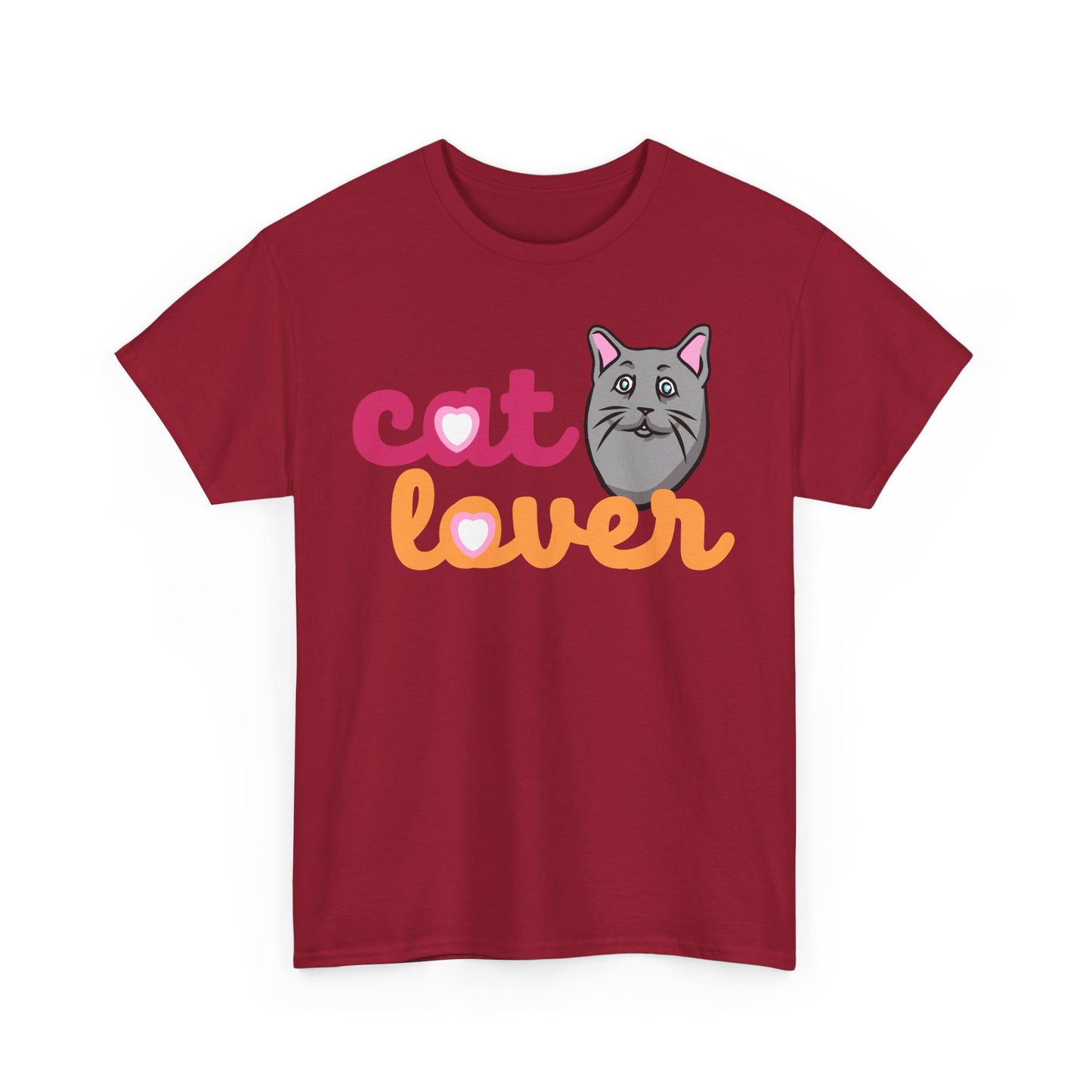 Cat Lover _ Unisex Heavy Cotton Tee