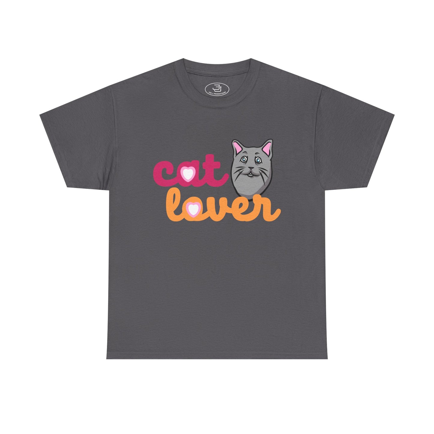 Cat Lover - Unisex Heavy Cotton Tee | Perfect Gift for Cat Owners, Pet Lovers
