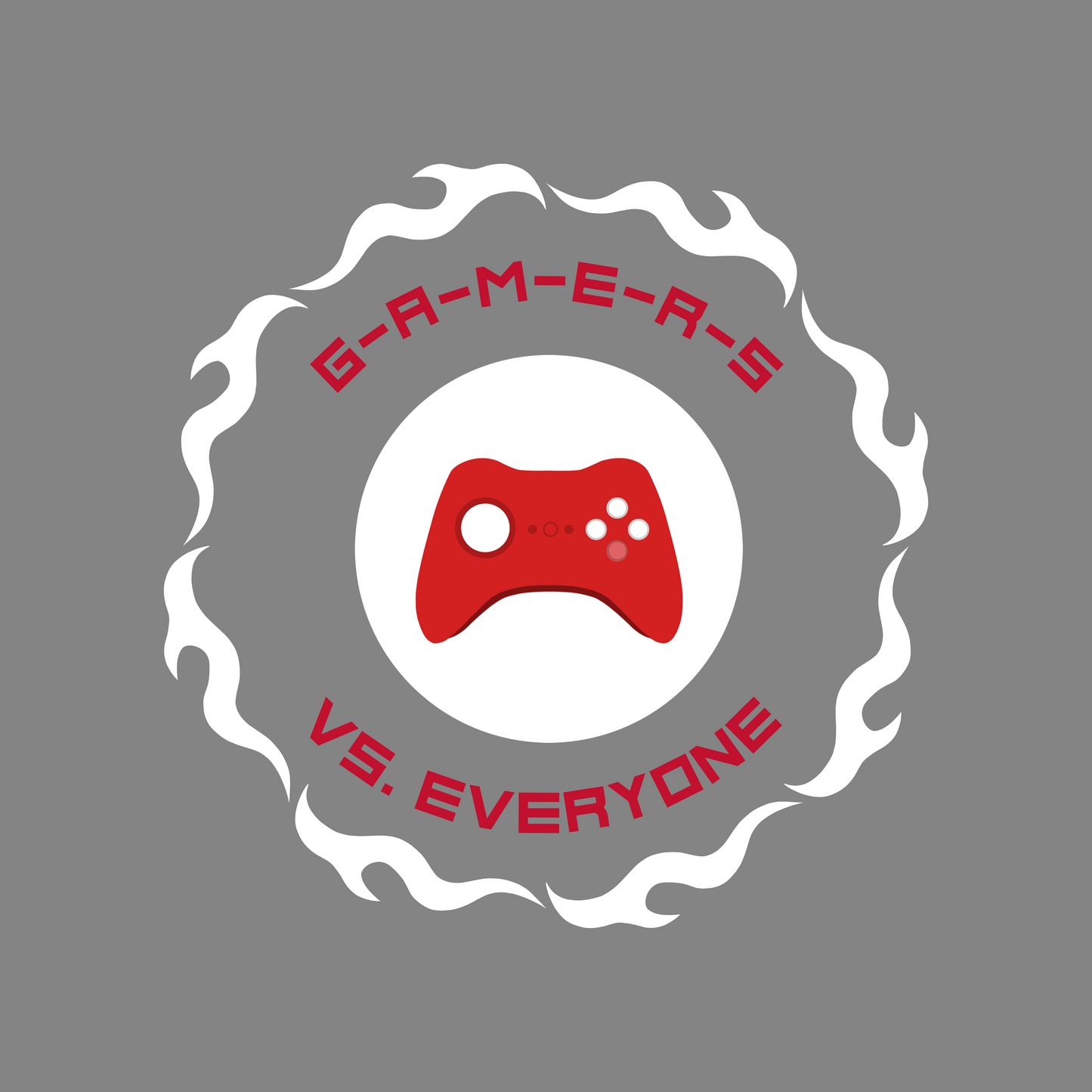 Gamers vs Everyone _ Unisex Heavy Cotton Tee